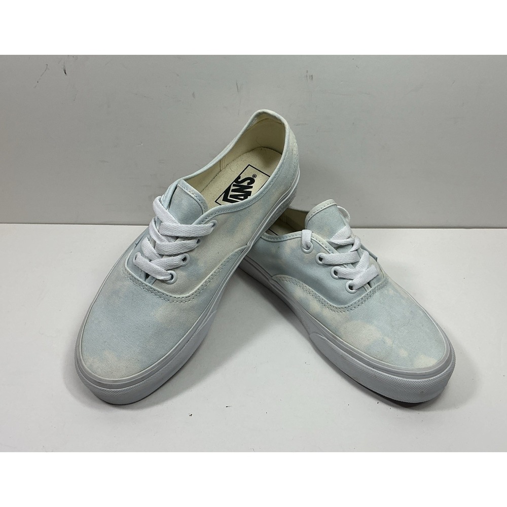 Vans Cloud Sneakers W 7.5 M 6 Blue White Low Top Skateboard Shoes 507698 New